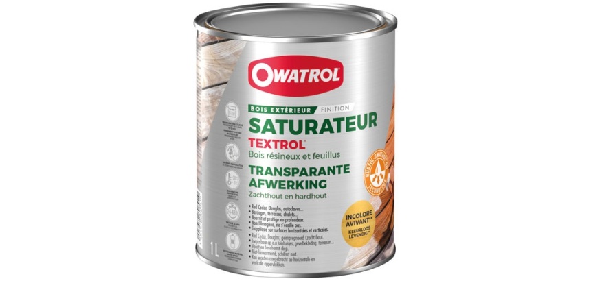 Saturateur bois tendres - huiles naturelles végétales Textrol - 1 L