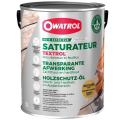 Saturateur bois tendres - huiles naturelles végétales Textrol - 5 L