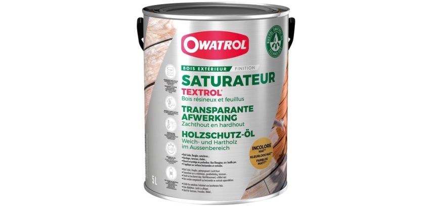 Saturateur bois tendres - huiles naturelles végétales Textrol - 5 L