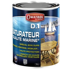 Saturateur Deks Olje D.1 - bois exotiques - mat incolore - 1 L