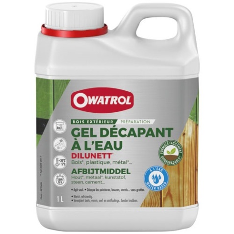 Gel décapant à l'eau Dilunett -1 L
