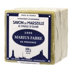 Savon de Marseille à l'huile d'olive - cube 600g