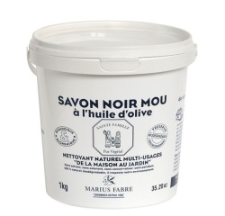 Savon Noir mou 1 kg à l'huile d'Olive