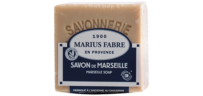 Savon de Marseille blanc - cube - 200 g - sans huile de palme