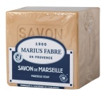 Savon de Marseille blanc - cube - 400 g - sans huile de palme