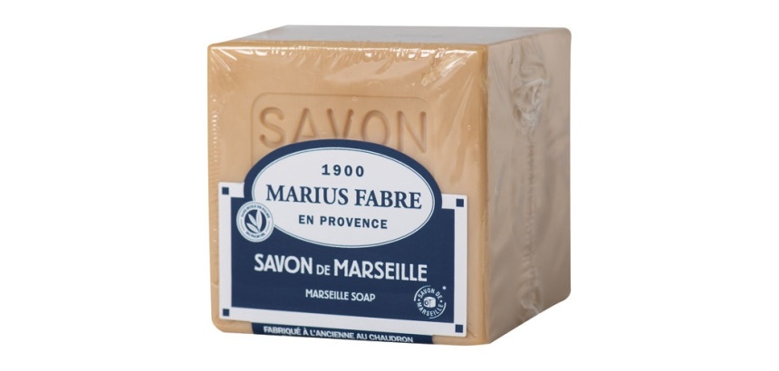 Savon de Marseille blanc - cube - 400 g - sans huile de palme