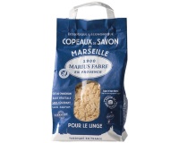 Copeaux de savon de Marseille blanc - 980 g - sans huile de palme
