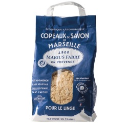 Copeaux de savon de Marseille blanc - 980 g - sans huile de palme
