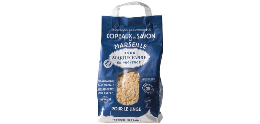 Copeaux de savon de Marseille blanc - 980 g - sans huile de palme