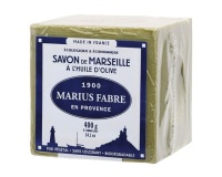 Savon de Marseille à l'huile d'olive - cube 400 g - sans étui