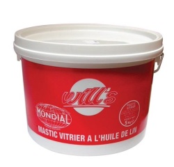 Mastic vitrier mondial seau 5kg