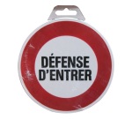 Disque Défense d'entrer - 180 mm