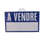 Plaque A vendre - bleu/blanc - 330 x 200 mm