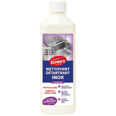 Nettoyant détartrant Inox Ecnes's - Flacon de 500 ml