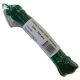 Code à linge 3 mm - âme acier - avec tendeur - vert