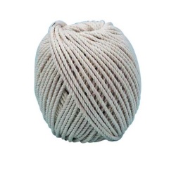 Cordeau coton câblé 2 mm - pelote - 100 g - L : 43 m