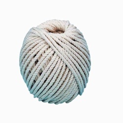 Cordeau coton câblé 3 mm - pelote - 100 g - L : 17 m