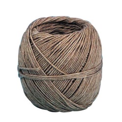 Ficelle lin écru - 2.0/2 poli OD- pelote - 100 g - L : 90 m