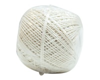 Ficelle lin blanchi - 3.5/2 poli OD - pelote - 100 g - L : 160 m