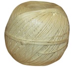 Ficelle lin blanchi - 3.5/3 poli OA - pelote - 100 g - L : 100 m