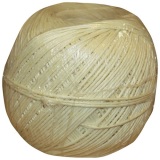 Ficelle lin blanchi - 3.5/3 poli OA - pelote - 100 g - L : 100 m