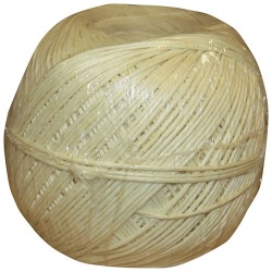 Ficelle lin blanchi - 3.5/3 poli OA - pelote - 100 g - L : 100 m