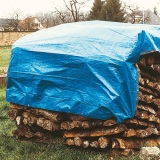 Bâche à bois - standard - 1.50 x 6 m - 60 gr/m² - bleu
