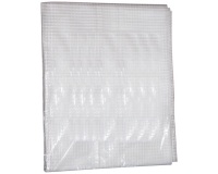 Bache armée découpable - polyéthylène - transparent - 4 x 3 m