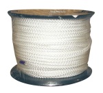 Drisse polypropylene tressée - bobine - blanc - 10 mm x 100 m