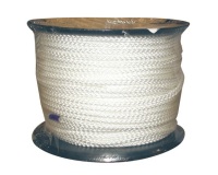 Drisse tressée en polypropylène blanc, Longueur 100 m