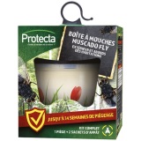 Boîte à mouches écologique avec 3 appâts