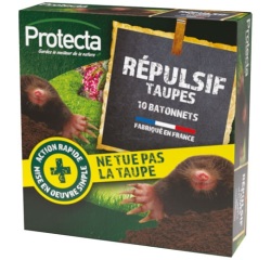 Répulsilf taupes - lot de 10 bâtonnets