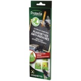 Anti-mouches plaquette adhésive vitre lot de 4