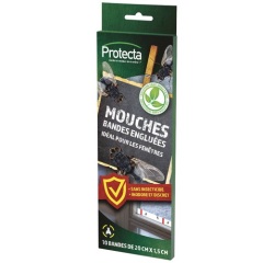 Insecticide mouches - bande fenêtre - Lot de 10