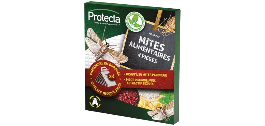 Antimites - Mites alimentaires - lot de 4 pièges
