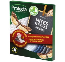 Antimites - Mites textiles - lot de 4 pièges
