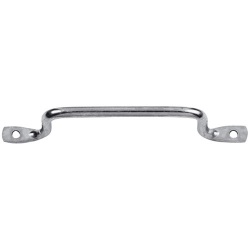 Poignée fil à pattes - D10 - L : 160 mm - L : 105 mm - zingué blanc
