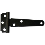 Penture anglaise légère - L : 75 mm - fixation murale - 20.5 x 1.5 mm - noi
