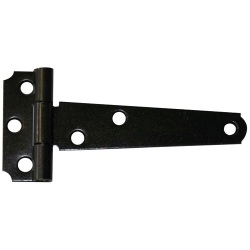 Penture anglaise légère - L : 75 mm - fixation murale - 20.5 x 1.5 mm - noi