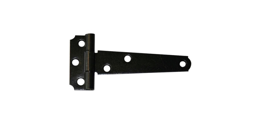 Penture anglaise légère - L : 75 mm - fixation murale - 20.5 x 1.5 mm - noi