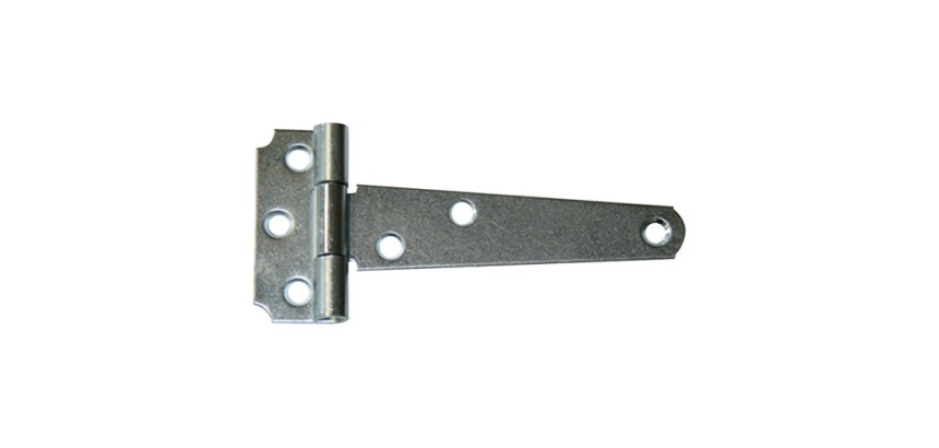 Penture anglaise légère - L : 75 mm - fixation murale - 20.5 x 1.5 mm - zin