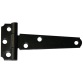 Penture anglaise légère - 100 x 20.5 x 1.5 mm - noir