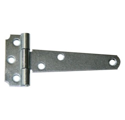 Penture anglaise légère - 100 x 20.5 x 1.5 mm - zingué blanc