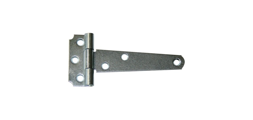 Penture anglaise légère - 100 x 20.5 x 1.5 mm - zingué blanc