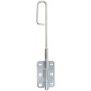 Verrou baïonnette à visser - D16 - L : 502 mm - platine - 95 x 67 x 1 mm -