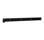 Penture bout droit - D14 - L : 600 mm - 35 x 4 mm - noir