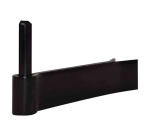 Gond à sceller renforcé - D14 - 130 x 35 x 4 mm - noir