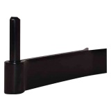 Gond à sceller renforcé - D14 - 130 x 35 x 4 mm - noir