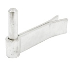 Gond à sceller renforcé - D14 - 130 x 35 x 4 mm - zingué blanc