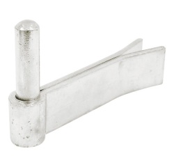 Gond à sceller renforcé - D14 - 130 x 35 x 4 mm - zingué blanc